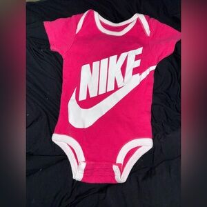 Nike Fuchsia Baby Bodysuit